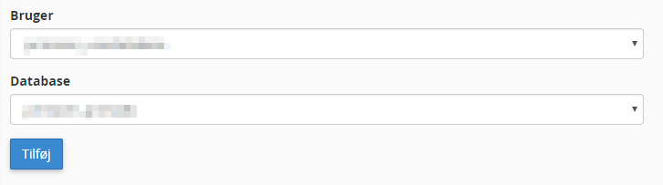 MySQL Tilføj Bruger til Database