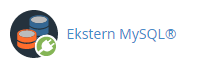 Ekstern MySQL